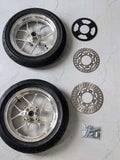 RXTdesigns CNC CHROME SUPERMOTO WHEELSET *Pre-order now*