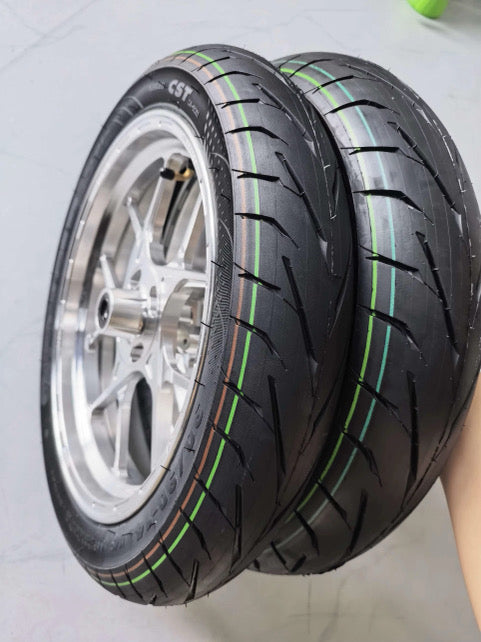 RXTdesigns CNC CHROME SUPERMOTO WHEELSET *Pre-order now*